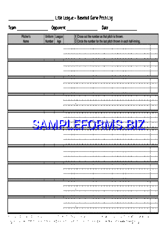 Pitching Chart 3 pdf free